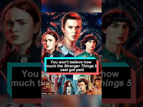 You won’t believe how much the Stranger Things 5 cast got paid,  it’s even more than the Avengers En