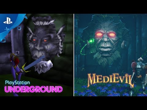 MediEvil ? 1998 vs. 2019 Gameplay Comparison | PlayStation Underground