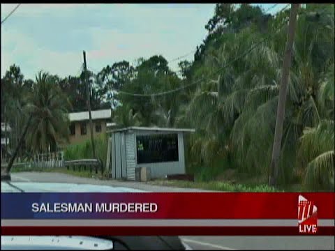 Salesman Murdered In Palo Seco