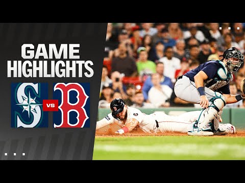 Mariners vs. Red Sox Game Highlights (7/29/24) | MLB Highlights