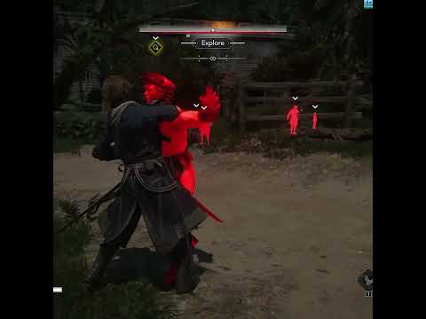 Assassin's Creed 4 Black Flag Resynced Sword Combat Showcase #Shorts