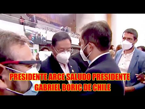 ASI JURAMENTO EL PRESIDENTE DE CHILE  GABRIEL BORIC...