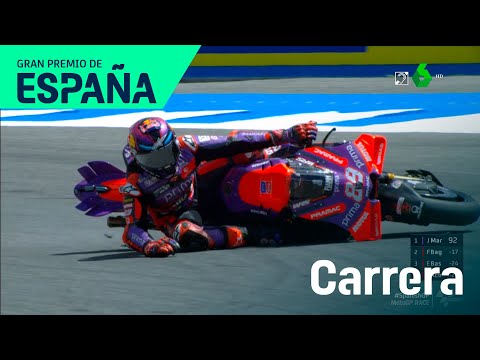 La caída de Jorge Martín cuando iba líder en Jerez | MotoGP