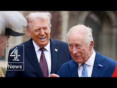 King Charles welcomes Trump to Windsor Castle