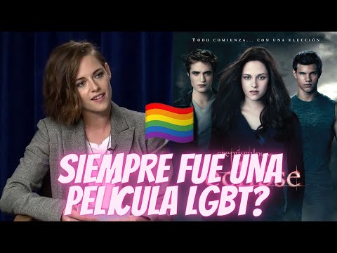 A más de una DECADA de su estreno KRISTEN STEWART asegura que CREPÚSCULO es una PELÍCULA MUY GAY