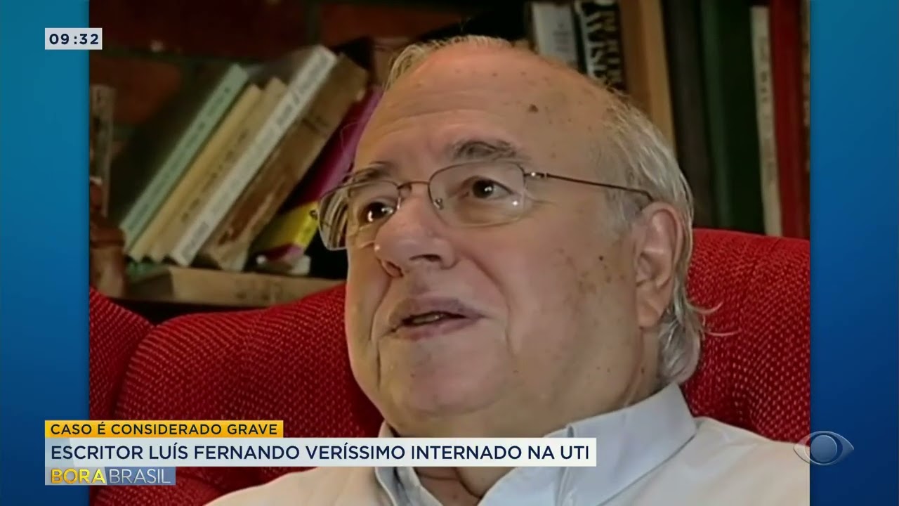 Escritor Luis Fernando Verissímo é internado na UTI