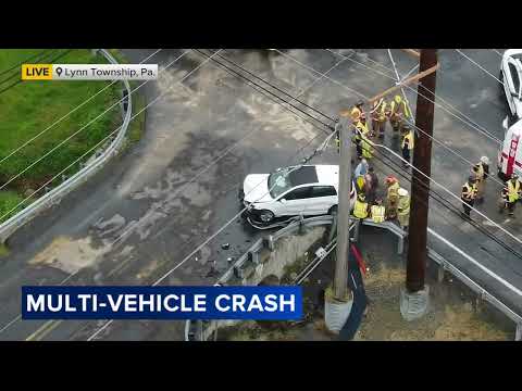 2 cars crash in Lynn Township, Pennsylvania, leaving multiple people injured: Police