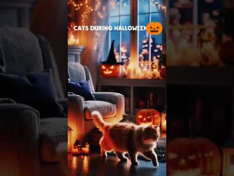 Cats during Halloween👻"#halloween #ai #cats #catshorts #catvideos #catlovers #youtubeshorts #shorts