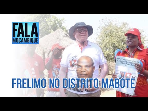 Esposa do Administrador de Mabote caça votos nos povoados de Cumane e Chichongue @PortalFM24