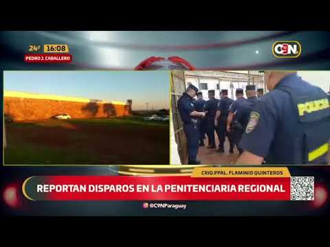 Reportan amotinamiento en cárcel de Pedro Juan Caballero