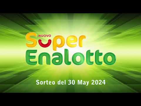 Resultado del Super Enalotto de Italia, resultado del 30 de mayo del 2024