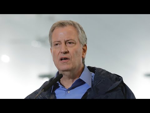 New York mayor speaks about protests