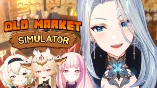 AmaLee and the Girls enjoy the quiet Market Life