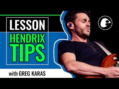 Greg Karas Electric Guitar Lesson - How To Hendrix! Jimi-Style Rhythm Guitar | ELIXIR Strings