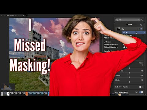 Masking in Photomator