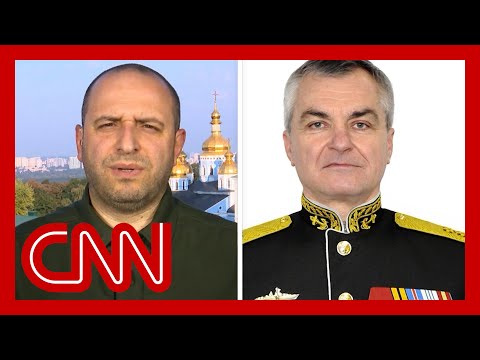‘Good news for everybody’ if Russian admiral is dead, says Ukraine’s defense minister