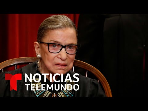 Muere Ruth Bader Ginsburg, icónica jueza progresista de la Corte Suprema | Noticias Telemundo