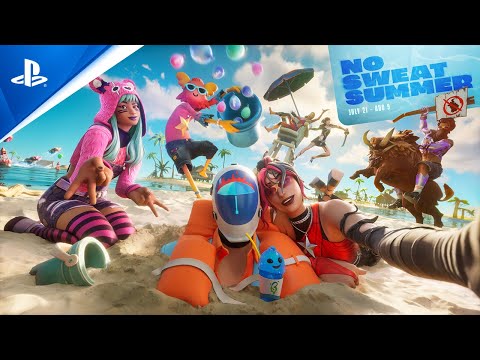 Fortnite - Live It Up with No Sweat Summer | PS5 & PS4 Games