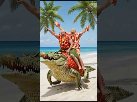 Never mess with Putin on his vacation! 😠🪚🍓 #Trump#Netanyahu#putin#kimjongun#shorts#hailuoai