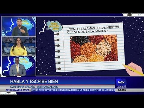 ¿Cómo se le llama a los alimentos que vemos en la imagen? | Habla y escribe bien con Einar Valde?s