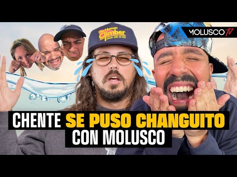 Chente se puso changuito a proporsiones Biblicas y le tira a Molusco. Molusco le responde ?