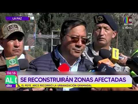 Se reconstruirán las zonas afectadas de La Paz