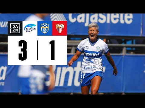 UDG Tenerife vs Sevilla FC (3-1) | Resumen y goles | Highlights Finetwork Liga F