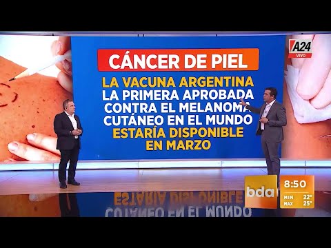 Cáncer de piel: la vacuna de argentina, la primera aprobada contra el melanoma cutáneo en el mundo