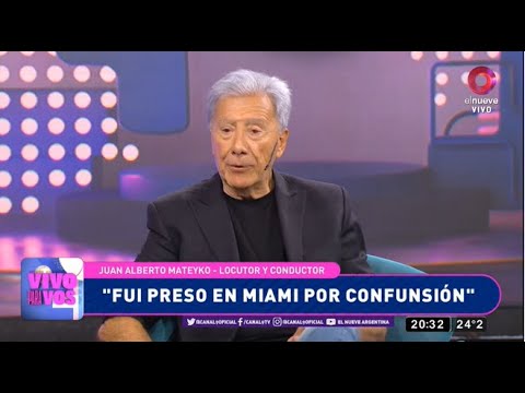 Juan Alberto Mateyko: Con Luis Miguel pegamos muy buena onda | #VivoParaVos