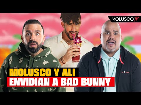 Bad Bunny confiesa como libera el stress y hace que Molusco y Alí recuerden sus momentos con