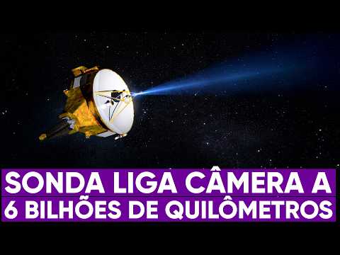 Sonda liga câmera a 6 bilhões de quilômetros
