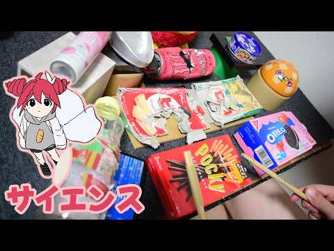 「サイエンス」を家にあったゴミで叩いてみた