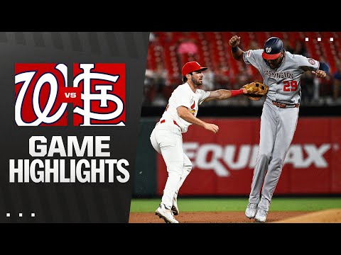 Nationals vs. Cardinals Game Highlights (7/8/25) | MLB Highlights