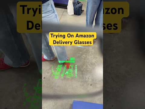 What Do Amazon Delivery Glasses Feel Like?