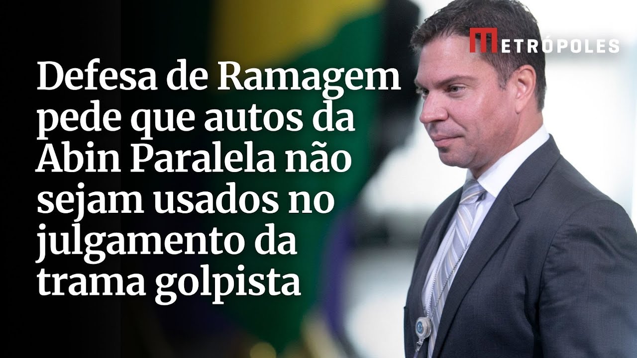 Defesa de Ramagem pede que autos da Abin Paralela não sejam usados no julgamento da trama golpista