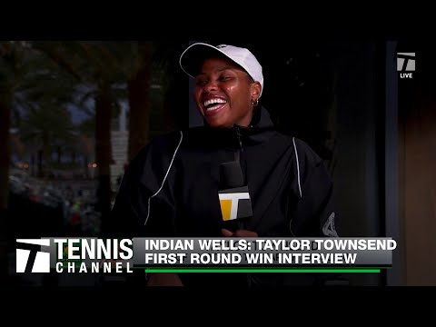 Taylor Townsend Talks Comeback Win & Son AJ; Indian Wells 1R