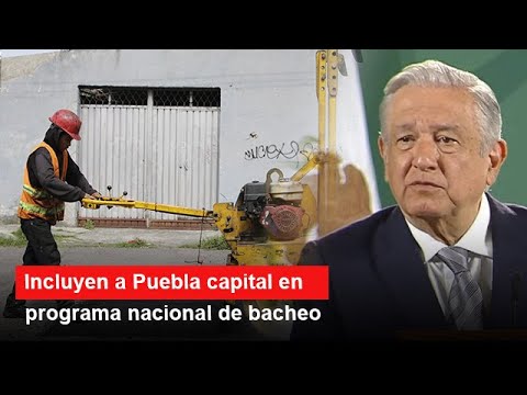 Incluyen a Puebla capital en programa nacional de bacheo