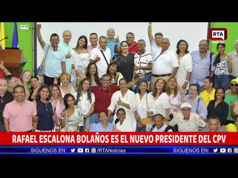 Rafael Escalona es el nuevo presidente del Círculo de Periodistas de Valledupar