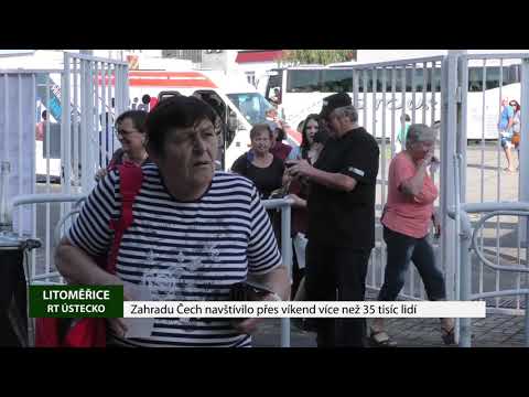 Zahradu Čech navštívilo přes víkend více než 35 tisíc lidí