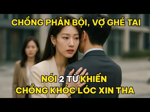 Chồng Phản Bội, Vợ Ghé Tai Nói 2 Từ Khiến Chồng Khóc Lóc Xin Tha..