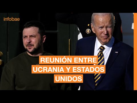 Zelensky se reunió con Joe Biden