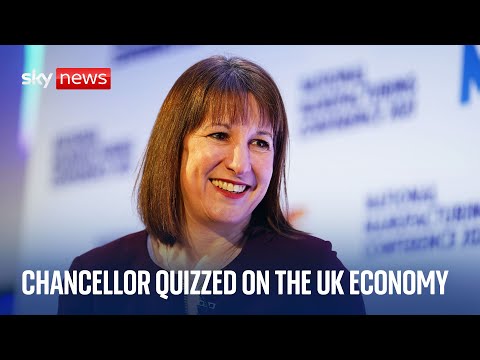 Chancellor Rachel Reeves delivers speech to manufacturers conference