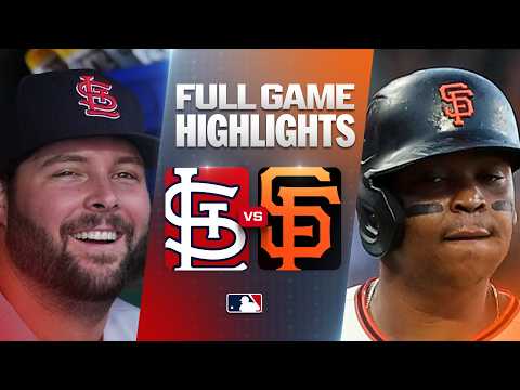 세인트루이스 카디널스 vs 샌프란시스코 자이언츠: 공식 풀 경기 하이라이트 (9월 8일) | 2026 MLB 시즌