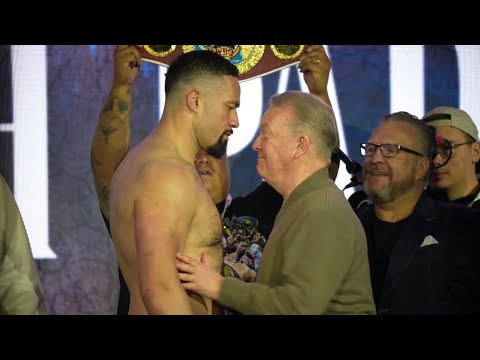 NO SIGN OF MARTIN BAKOLE AS FRANK WARREN PUSHES JOSEPH PARKER  AT WEIGH IN