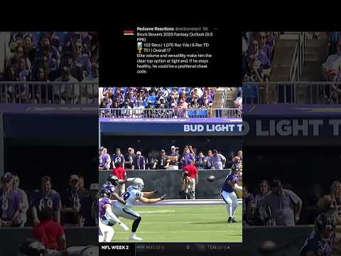 Can Brock Bowers put up number up like last year? #raiders #fantasyfootball2025 #brockbowers