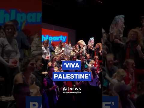 ‘Viva Palestine’ chants ring out at Berlin Left Party victory celebration