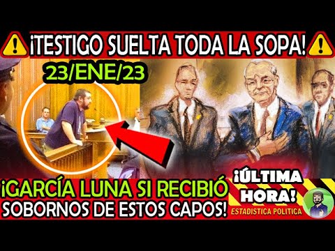 TESTIGO SUELTA TODA LA SOPA ¡GARCIA LUNA SI RECIBIO SOBORNOS DE ESTOS CAPOS! CALDERON FOX PEÑA NIETO