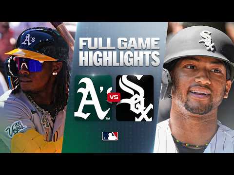 ATHLETICS vs WHITE SOX: Official Full 경기 하이라이트 (July 12) | 2026 MLB Season