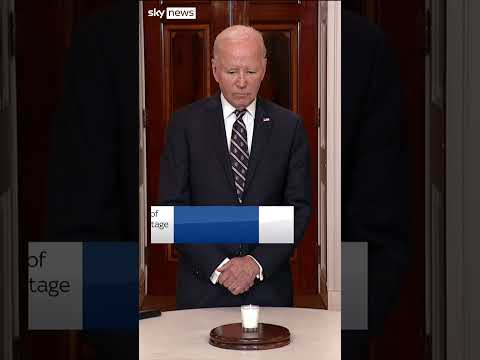 Biden attends 7 October memorial