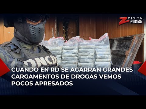 Josefina Capellán: cuando en RD se agarran grandes cargamentos de drogas vemos pocos apresados